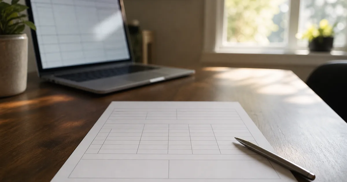 International student and a workplace mentor reviewing paperwork together at a shared desk in a bright office