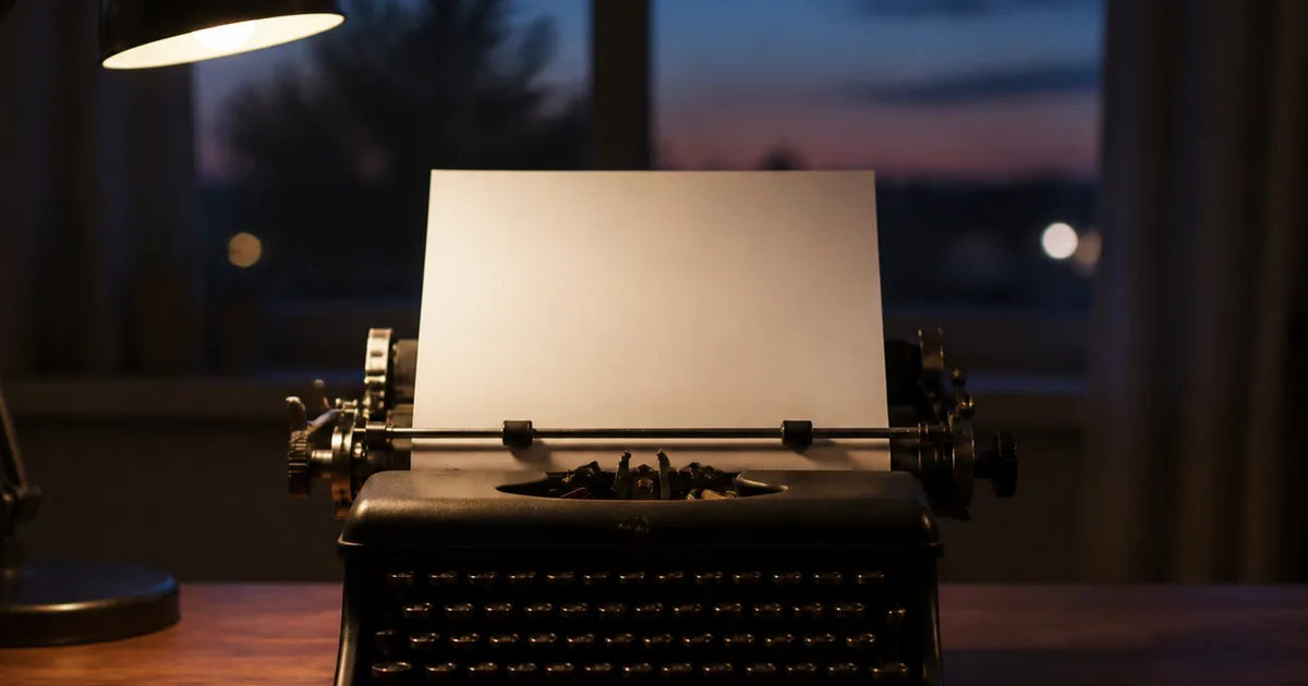 A neat stack of application forms and a manila folder on a wooden desk beside a pen and a cup of coffee, soft morning light