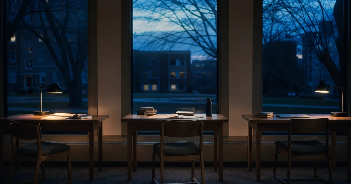 A person at a kitchen table comparing printed pricing sheets next to a laptop, coffee cup and notebook nearby in soft morning light